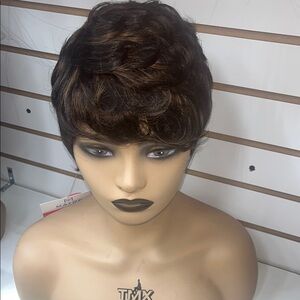 Short Brown Wig for Women
